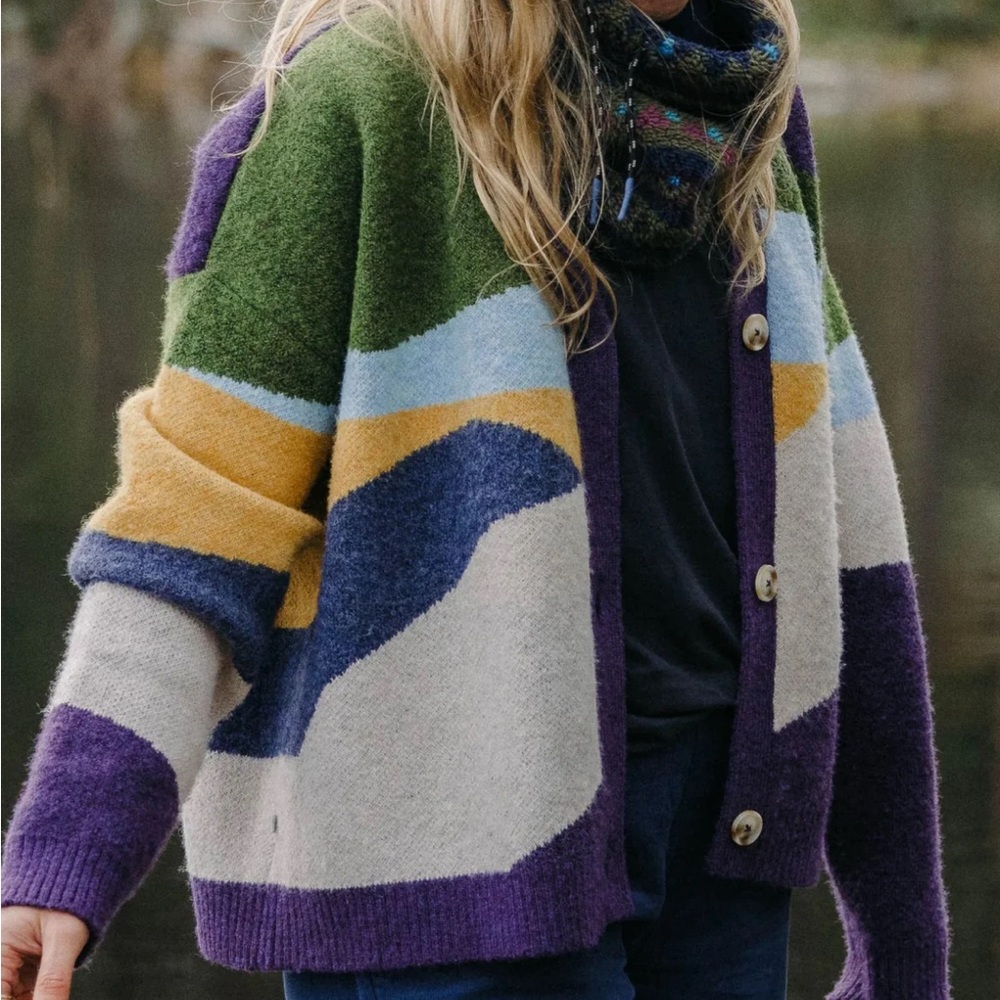 Women's Scenic Recycled Knitted Passenger Cardigan